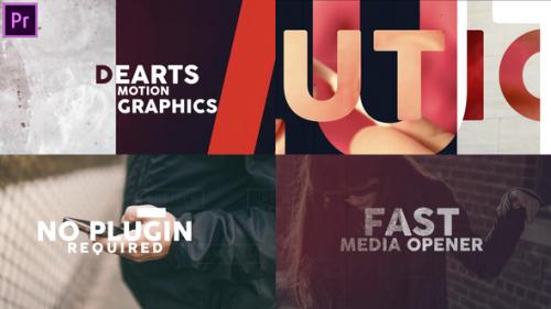 Videohive - Fast Media Opener Premiere Pro - 40748982 - 40748982