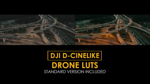 Videohive - DJI D-Cinelike and Standard LUTs - 40754680 - 40754680