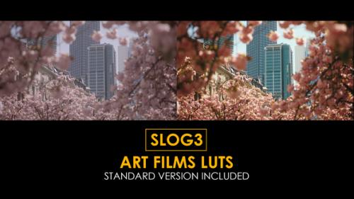 Videohive - Slog3 Art Films and Standard LUTs - 40754955 - 40754955