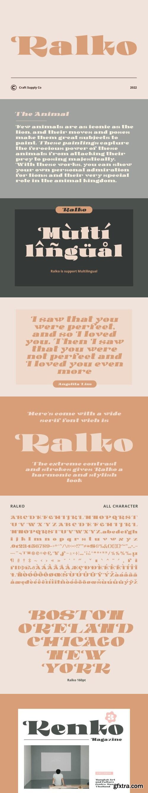 Ralko Font