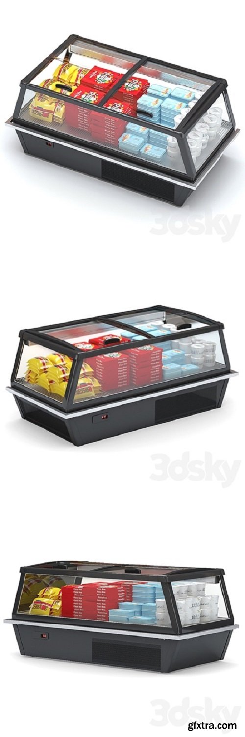 Refrigerated display case HitLine