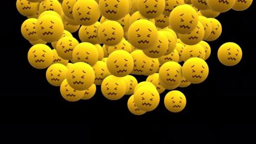 Videohive - Emoji Screen Transitions Alpha Channel V9 - 40790079 - 40790079