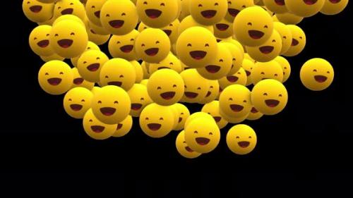 Videohive - Emoji Screen Transitions Alpha Channel V8 - 40790085 - 40790085