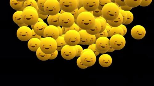 Videohive - Emoji Screen Transitions Alpha Channel V12 - 40790093 - 40790093