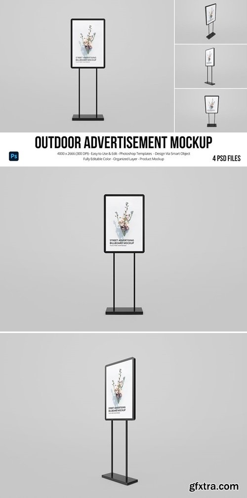 Outdoor Advertisement Mockup Y2WQ72T