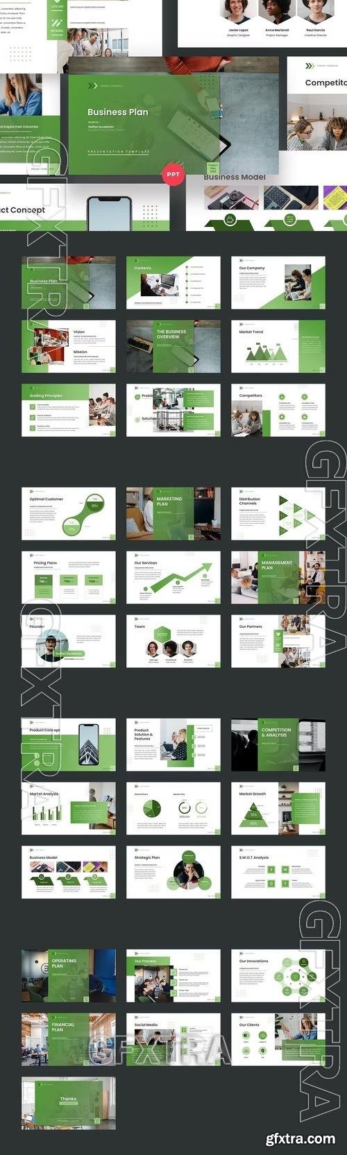 Business Plan PowerPoint Template 3GJNVYL