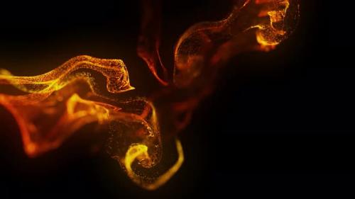 Videohive - Abstract Liquid Smoke Effect 4K - 40020880 - 40020880