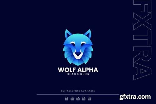 Wolf Gradient Logo