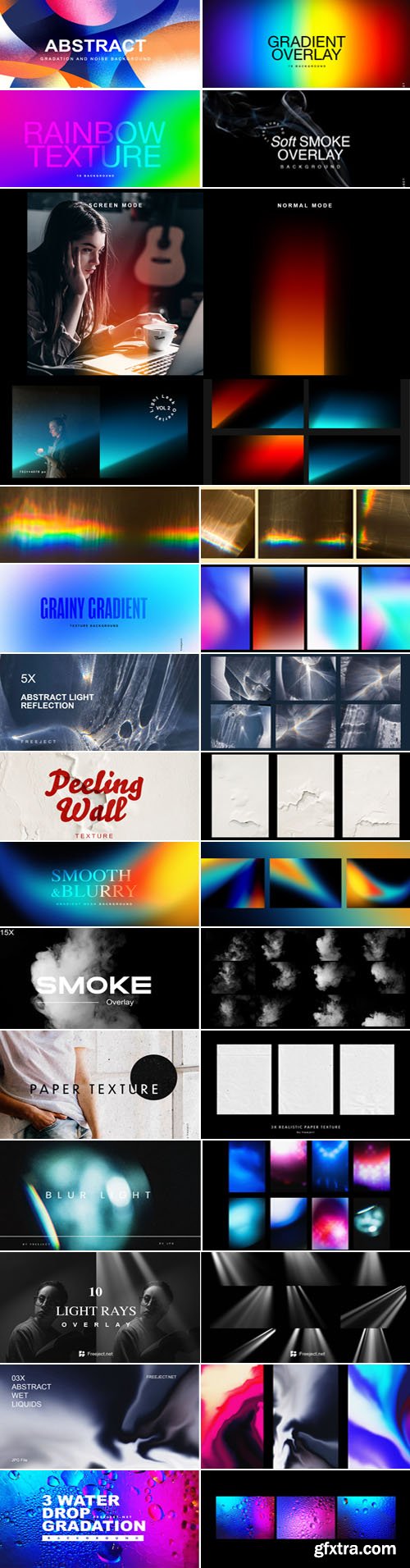 90+ Awesome Overlays Collection for Photoshop