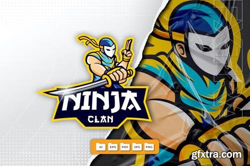 Ninja Mascot Logo Design