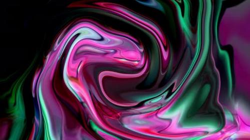 Videohive - Spiral Abstract Liquid Background - 40729081 - 40729081