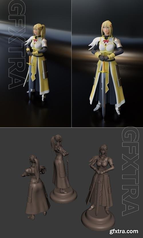 Darkness Konosuba 3D Print