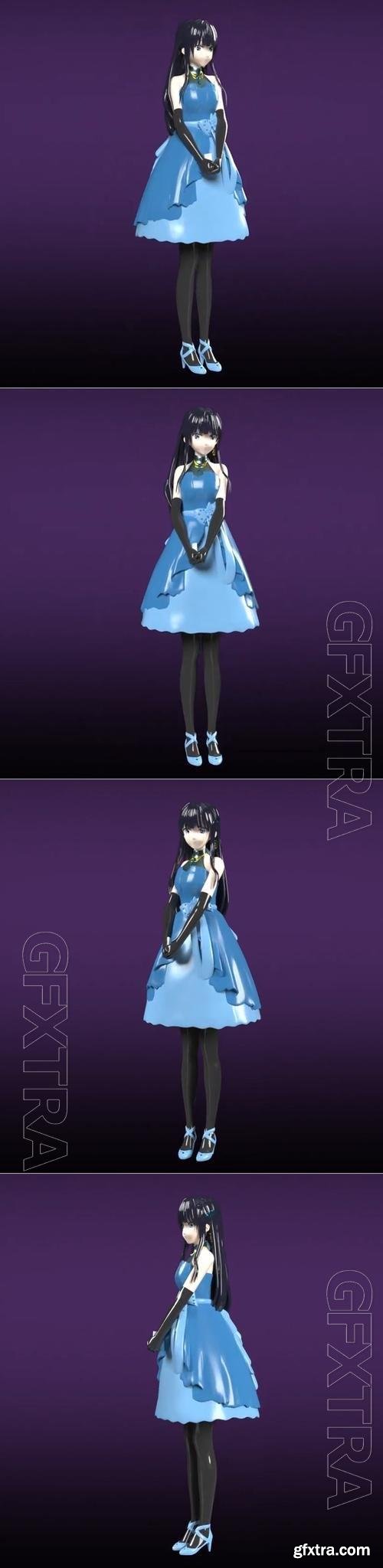 Miyuki Shiba - The Irregular in Magic High School 3D Print