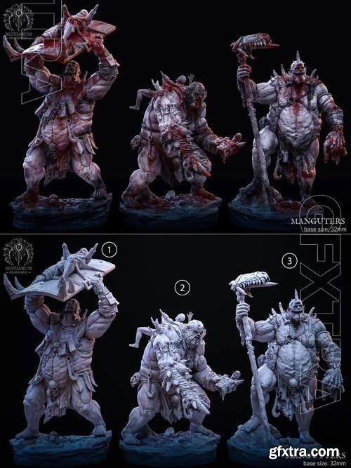 Man Eaters II - Mangutters 3D Print