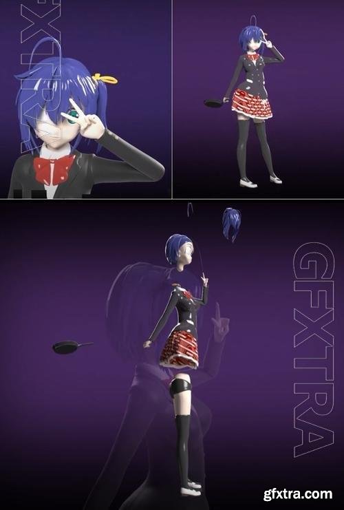 Rikka Takanashi Chunibyou Demo Koi Ga Shitai 3D Print