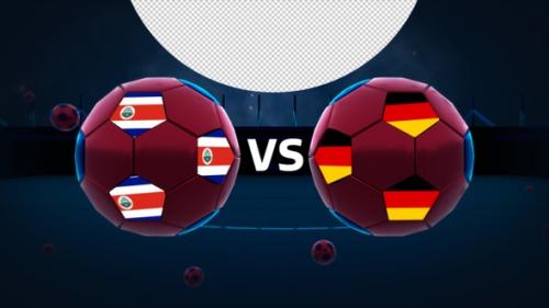 Videohive - Costa Rica Vs Germany Football Vs Card - 40753618 - 40753618