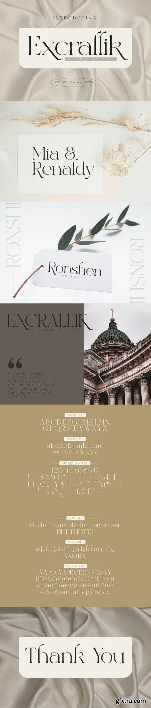 Excrallik Font