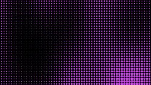 Videohive - Abstract Halftone motion background | Moving Dots - 40754023 - 40754023