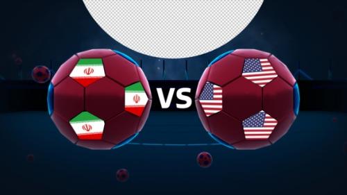 Videohive - Iran Vs United States Football Vs Card - 40754300 - 40754300