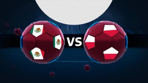 Videohive - Mexico Vs Poland Football Vs Card - 40754326 - 40754326