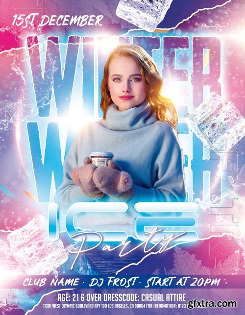 Winter beautiful Flyer Psd