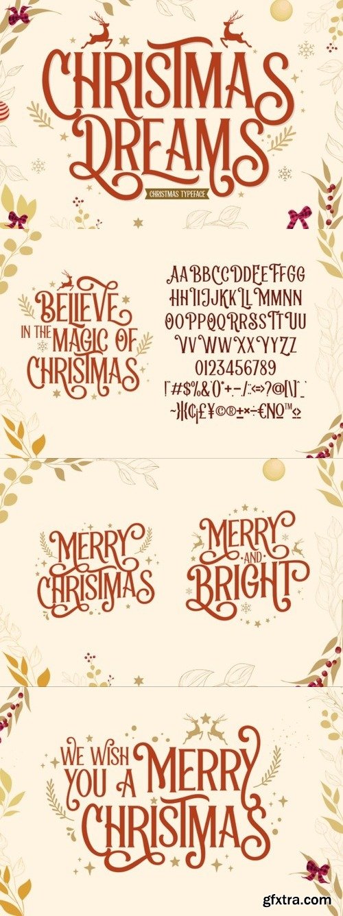 Christmas Dreams Font