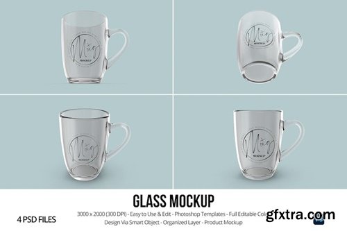 Glass Mockup X8KRB9L