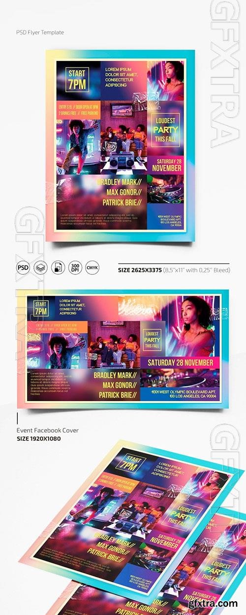 CLUB FLYER PSD TEMPLATE