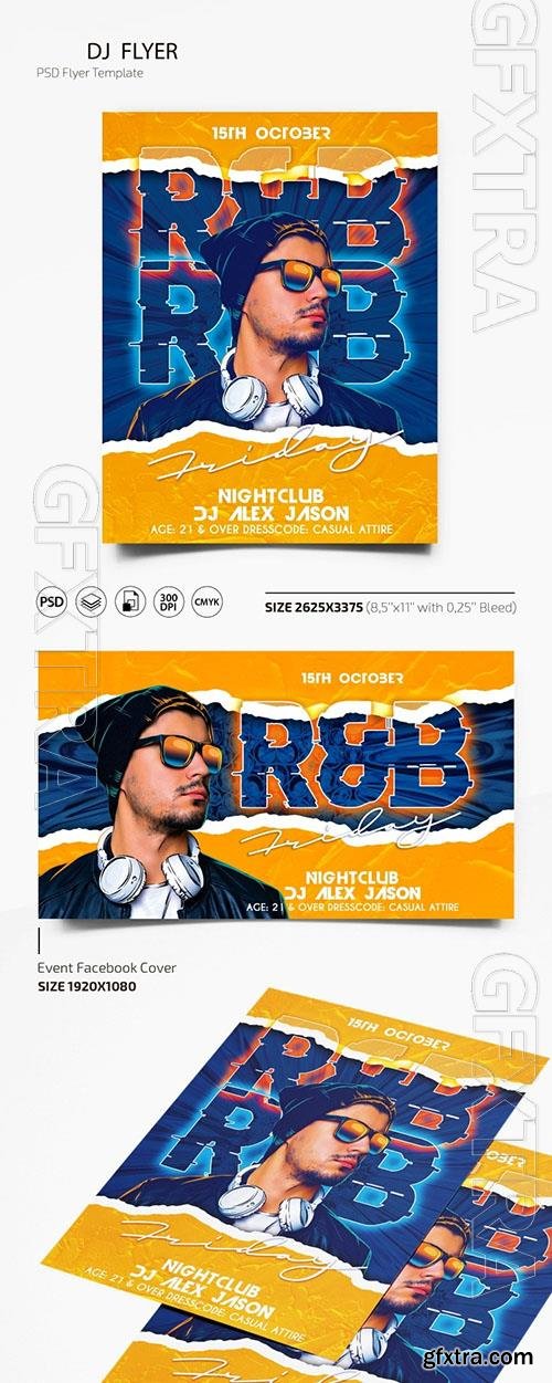 DJ FLYER PSD TEMPLATE