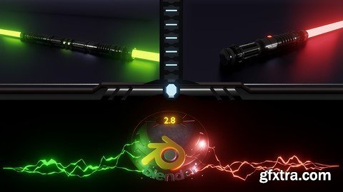 Blender 3D Model A Lightsaber For Beginners