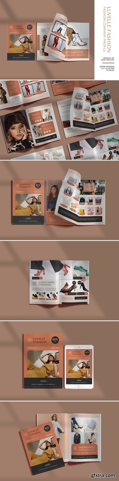 Fashion Catalogue - Template Design M9TK3LM