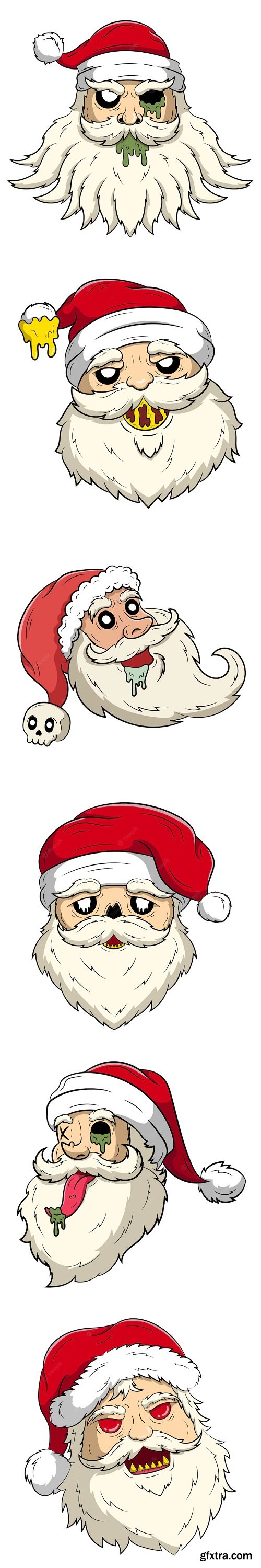 Creepy santa claus