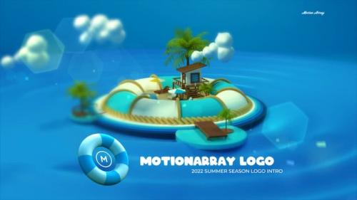 MotionArray - Summer Travel Logo Intro - 1211079