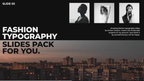 MotionArray - Fashion Typo Slides - 1211146