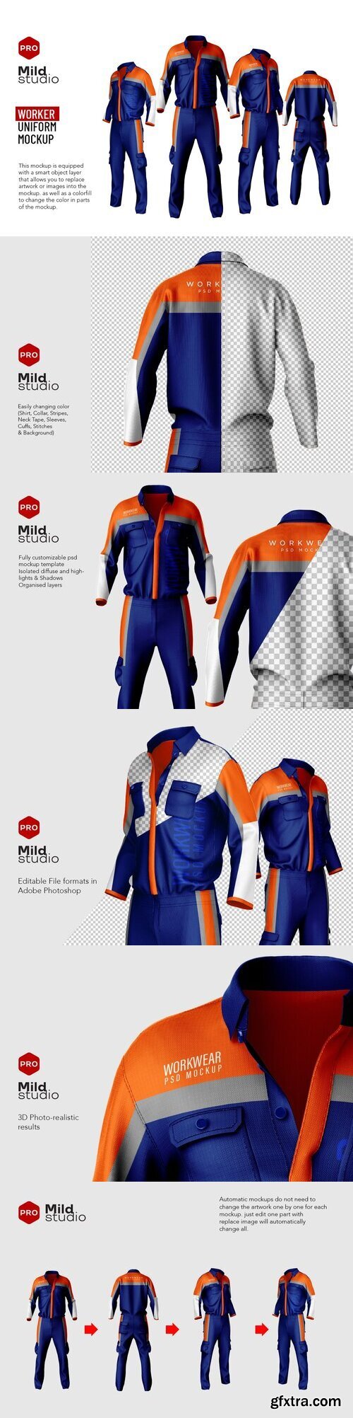 CreativeMarket - Worker Uniform Mockup 10851482