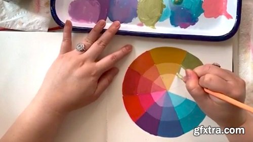 Live Encore: Paint Color Wheels With Gouache