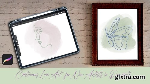 Continuous Line Art for New Artists in Procreate