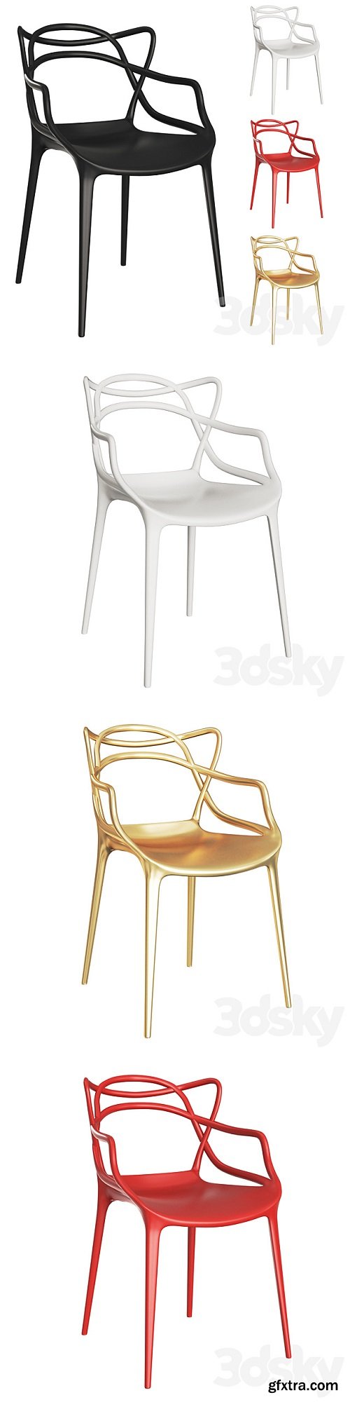 Kartell masters chair