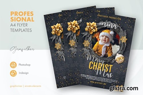 Christmas Flyer Templates XUF992E