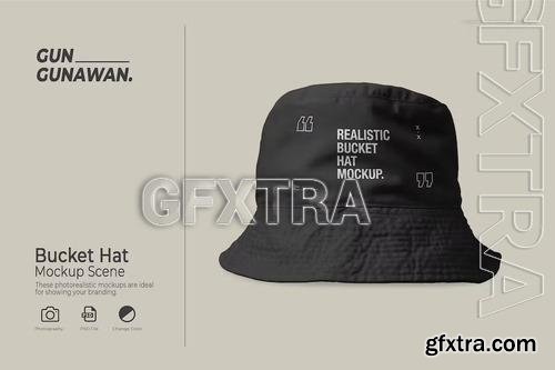 Bucket Hat Mockup 5S4KE3X