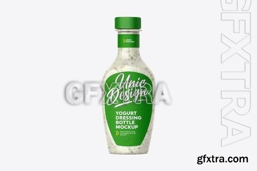 Yogurt Dressing Bottle Mockup 78Q46EC