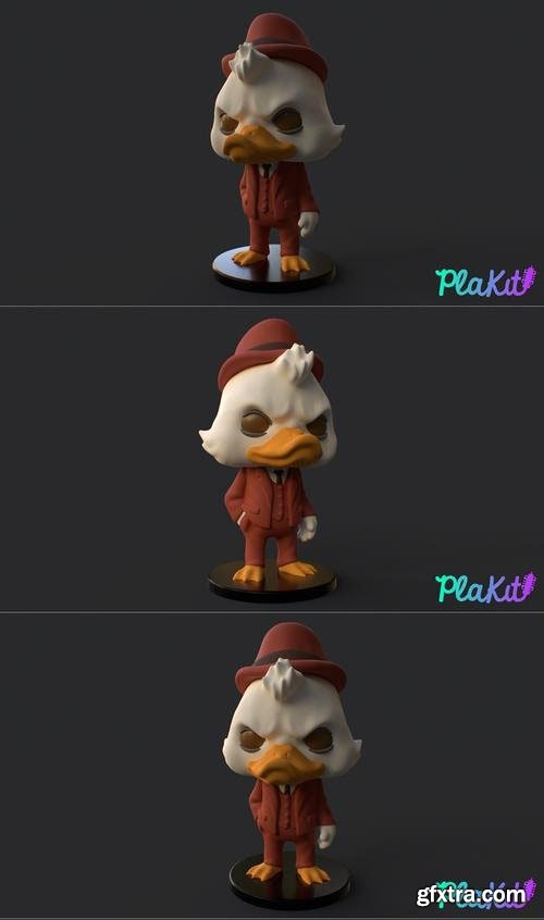 PlaKit Howard The Duck – 3D Print