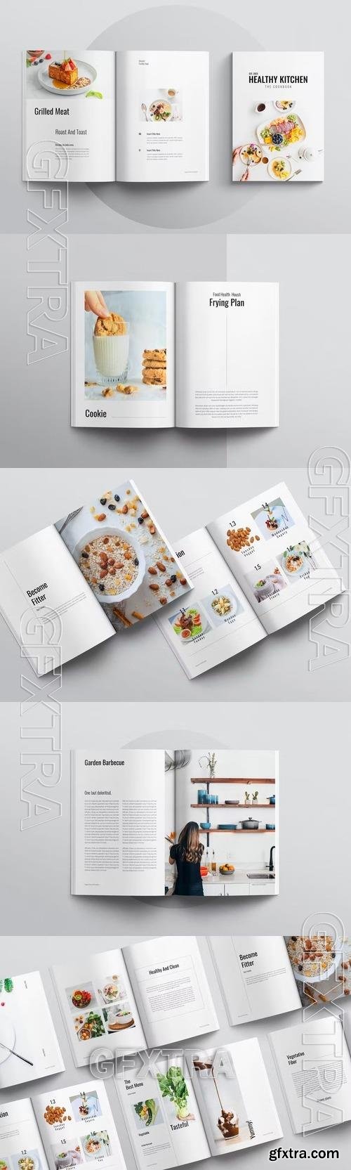 Recipes Book Cookbook Template EGL8C23