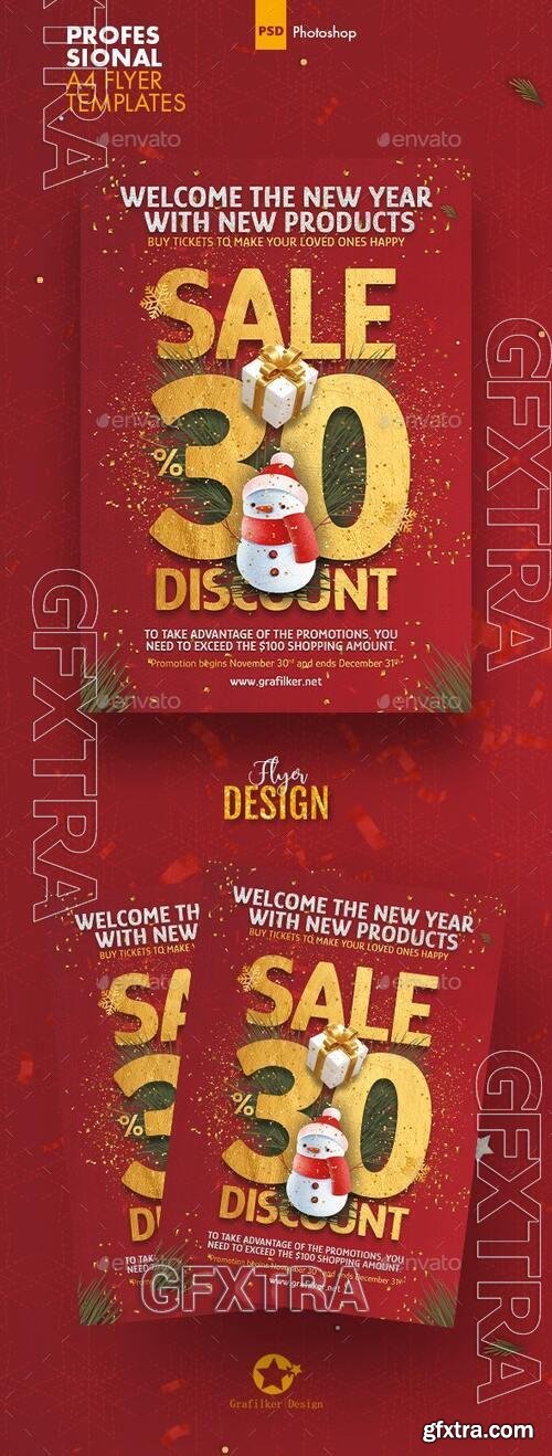 Christmas Campaign Flyer Templates 40813036