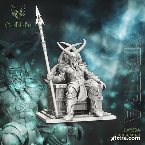 Odin - Gods 3D Print