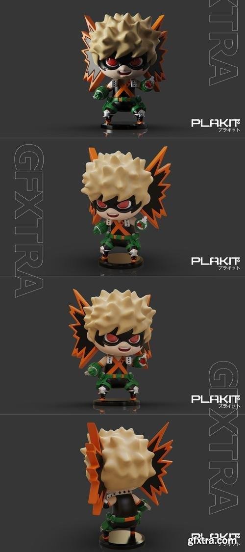 PlaKit - My Hero Academia Bakugou 3D Print