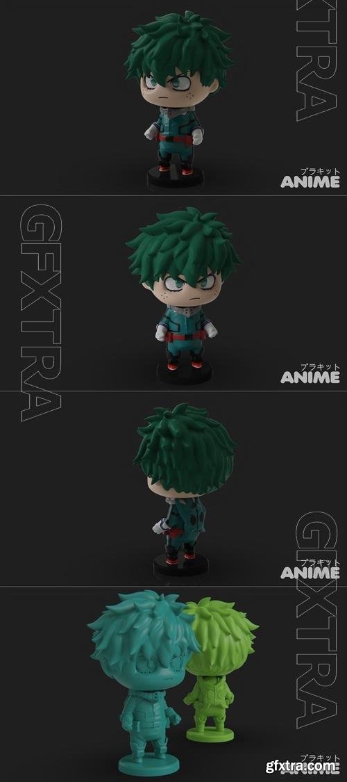 PlaKit - My Hero Academia Deku 3D Print