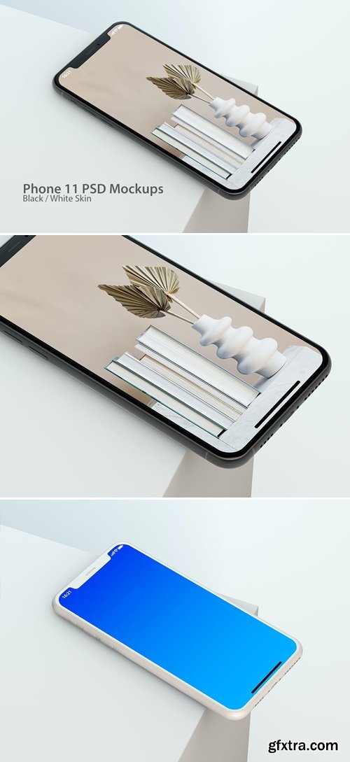 iPhone 11 Pro PSD Mock-ups H7Q8BJE