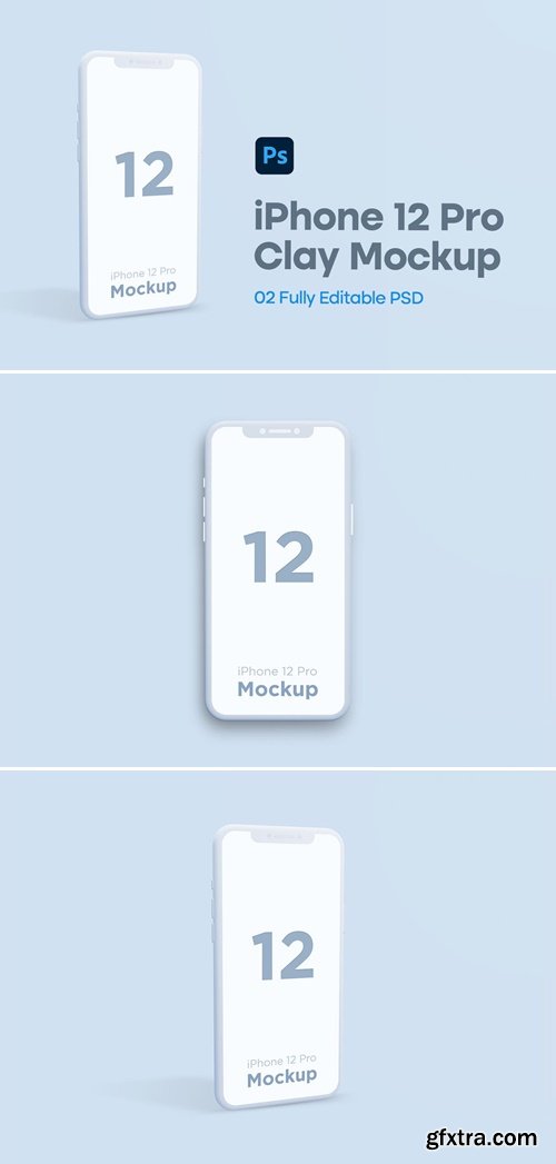 iPhone 12 Pro Clay Mockup 1.0 FL97VQL