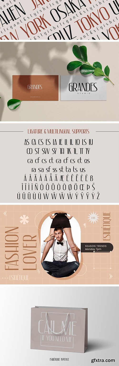 Esthetique - Elegant &amp; Stylish Font